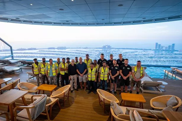 Decking firm Lakeland Verandahs celebrates Dubai sky pool contract as it plans £1m Middle East push